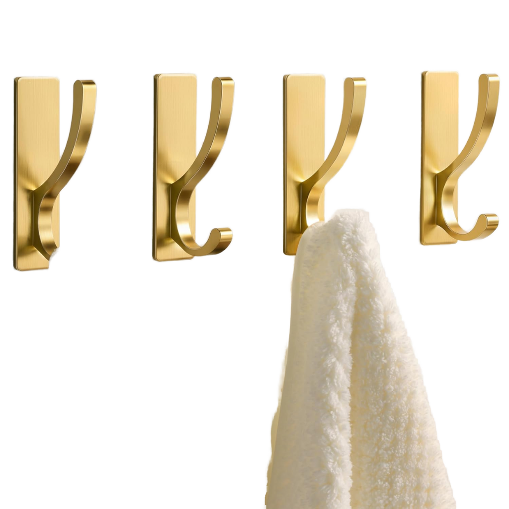 Heavy-Duty Adhesive Hooks – Multi-Pack