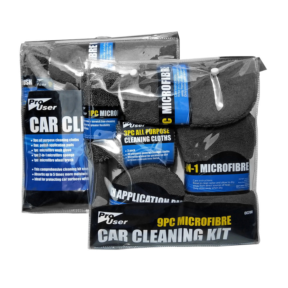 Premium Microfiber Car Detailing Kit