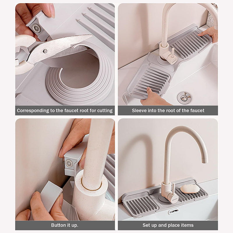Silicone Faucet Splash Mat