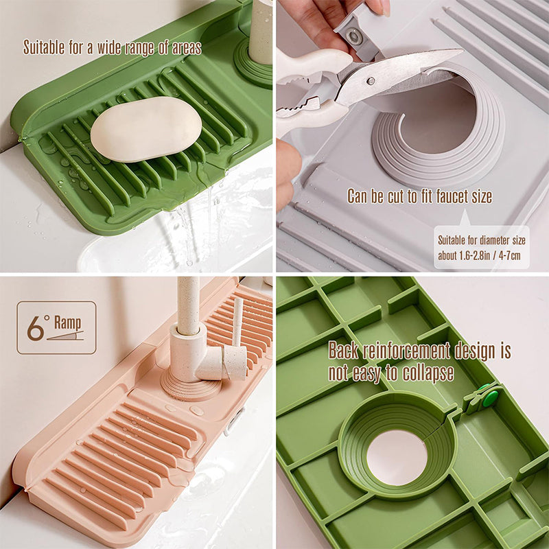 Silicone Faucet Splash Mat