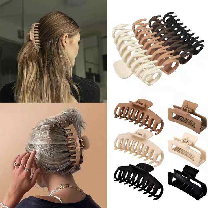 Premium Hair Claw Clips – Multi-Pack