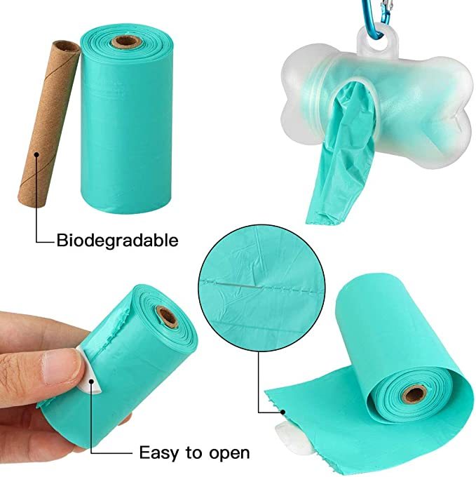 Dog Waste Bag Dispenser with Accessories
